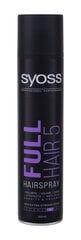 Syoss Full Hair 5 juukselakk 300ml hind ja info | Syoss Parfüümid, lõhnad ja kosmeetika | hansapost.ee