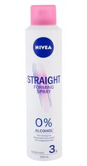 Sirgendav juukselakk Nivea Straight Forming 250 ml цена и информация | Средства для укладки | hansapost.ee