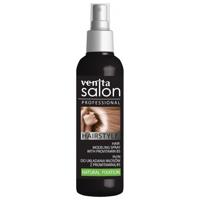 Fikseeriv juuksesprei Venita Salon Professional Natural Fixation 130 ml hind ja info | Juuste viimistlusvahendid | hansapost.ee