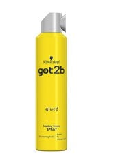 Eriti tugeva fikseerimisega juukseid vormiv toode Schwarzkopf Got2b Glued Spiking 300 ml price and information | Hair styling products | hansapost.ee