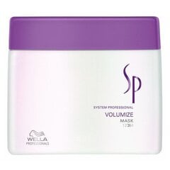 Wella SP Volumize juuksemask, 400 ml hind ja info | Juuksemaskid, õlid ja seerumid | hansapost.ee