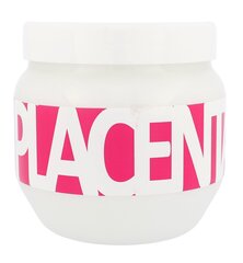 Juuksemask kuivadele ja kahjustatud juustele Kallos Placenta 800 ml цена и информация | Средства для укрепления волос | hansapost.ee