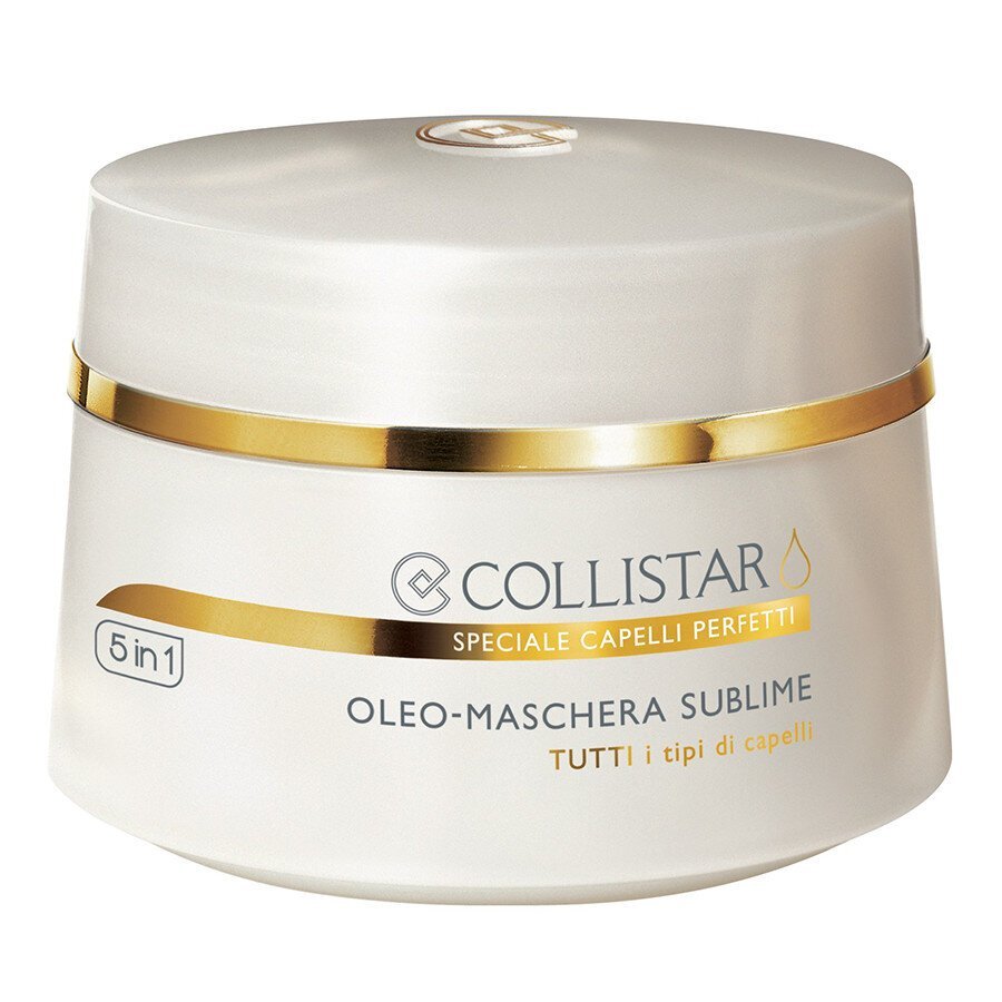 Collistar Õline juuksemask 5 in 1 Speciale Capelli Perfetti (Sublime Oil Mask) 200 ml hind ja info | Juuksemaskid, õlid ja seerumid | hansapost.ee