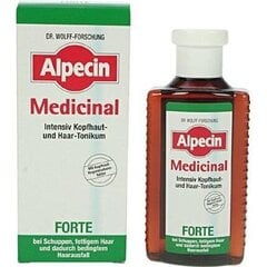 Маска для волос Alpecin Medicinal Forte Intensive Scalp And Hair Tonic, 200 мл цена и информация | Маски, масла, сыворотки | hansapost.ee