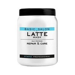 Juuksemask piima proteiiniga Stapiz Basic Salon Latte 1000 ml hind ja info | Stapiz Parfüümid, lõhnad ja kosmeetika | hansapost.ee