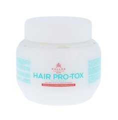 Juuksemask kahjustatud juustele Kallos Hair Pro Tox 275 ml цена и информация | Маски, масла, сыворотки | hansapost.ee