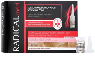 Ampullid juustele Farmona Radical Med 15 x 5 ml цена и информация | Маски, масла, сыворотки | hansapost.ee