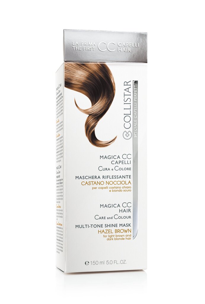 Tooniv juuksemask Collistar Magica CC Hazel Brown 150 ml hind ja info | Juuksemaskid, õlid ja seerumid | hansapost.ee