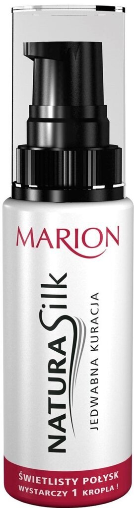 Pihustav toode juustele siidiga Marion Natura Silk 50 ml hind ja info | Juuksemaskid, õlid ja seerumid | hansapost.ee