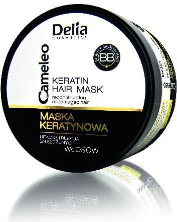 Taastav juuksemask keratiiniga Delia Cameleo BB 200 ml цена и информация | Juuksemaskid, õlid ja seerumid | hansapost.ee