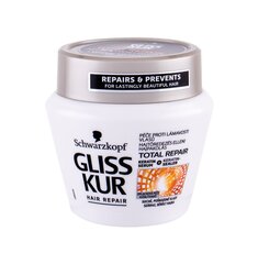 Taastav juuksemask Schwarzkopf Gliss Kur Total Repair 300 ml hind ja info | Juuksemaskid, õlid ja seerumid | hansapost.ee