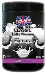 Kaitsev juuksemask Ronney Professional Classic Latte Pleasure 1000 ml hind ja info | Ronney Parfüümid, lõhnad ja kosmeetika | hansapost.ee