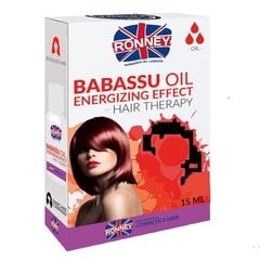 Babassuõli juustele Ronney Hair Therapy 15 ml hind ja info | Juuksemaskid, õlid ja seerumid | hansapost.ee