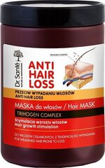 Juuksemask juuste väljalangemise vastu Dr. Sante Anti Hair Loss, 1000 ml hind ja info | Juuksemaskid, õlid ja seerumid | hansapost.ee