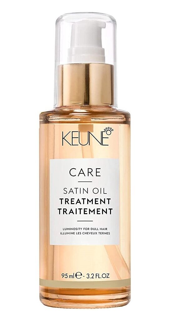 Spreiõli kuivadele juustele Keune Care Satin Oil Treatment, 95 ml цена и информация | Juuksemaskid, õlid ja seerumid | hansapost.ee