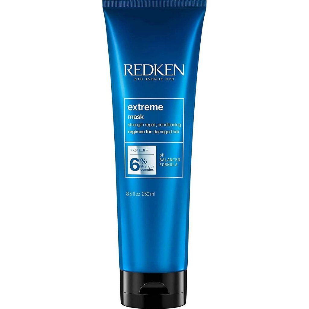 Niisutav juuksemask Redken Extreme Strengh Builder Plus, 250 ml hind ja info | Juuksemaskid, õlid ja seerumid | hansapost.ee