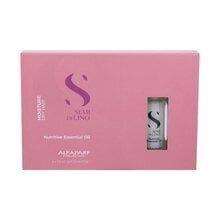 Масло для волос придающее сияние для сухих волос Alfaparf Milano Semi di Lino Moisture Nourishing, 13 мл x 6 цена и информация | Alfaparf Milano Уход за волосами | hansapost.ee