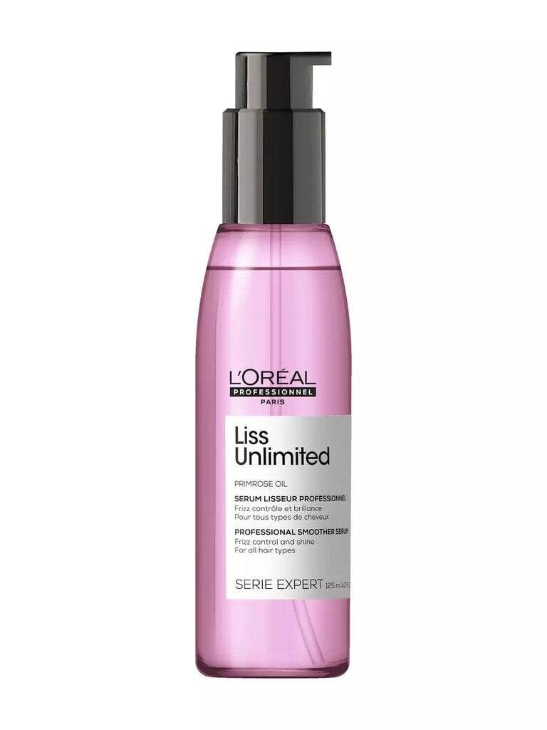 Siluv juukseõli L’Oreal Professionnel Serie Expert Liss Unlimited, 125 ml цена и информация | Juuksemaskid, õlid ja seerumid | hansapost.ee