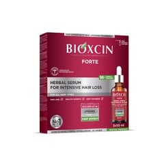 BIOXCIN seerum intensiivse juuste väljalangemise vastu FORTE, 50 ml x 3 tk. hind ja info | Juuksemaskid, õlid ja seerumid | hansapost.ee