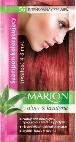 Tooniv šampoon Marion 40 ml, 56 Intensive Red цена и информация | Juuksevärvid | hansapost.ee