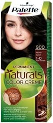 Kauakestev juuksevärv Schwarzkopf Palette Permanent Natural Colors, 900 Black hind ja info | Juuksevärvid | hansapost.ee