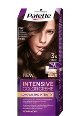 Kreemjas juuksevärv Schwarzkopf Palette Intensive Color Creme, W2 Dark Chocolate hind ja info | Juuksevärvid | hansapost.ee