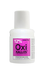 Oksüdeeriv emulsioon 12% Kallos Cosmetics Oxi 60 ml hind ja info | Juuksevärvid | hansapost.ee