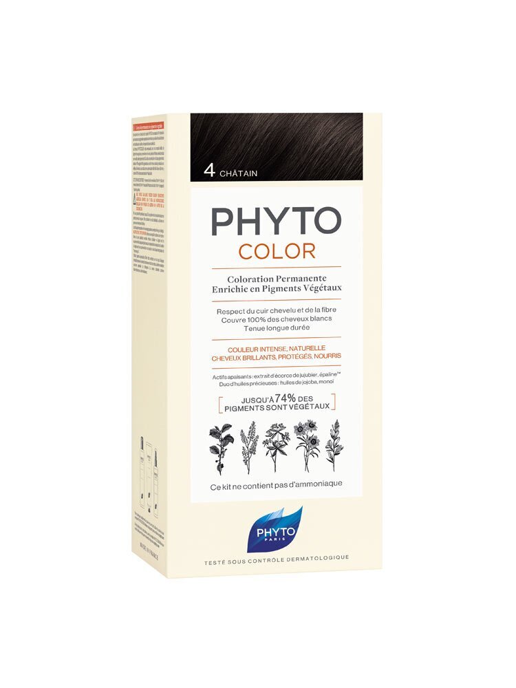 Juuksevärv Phyto Color Nr.4.0 hind ja info | Juuksevärvid | hansapost.ee