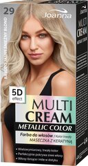 Краска для волос Joanna Multi Cream Metallic Color, 29 Light Snowy Blond цена и информация | Joanna Духи, косметика | hansapost.ee