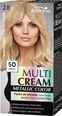 Краска для волос Joanna Multi Cream Metallic Color, 28 Light Pearl Blonde цена и информация | Joanna Духи, косметика | hansapost.ee