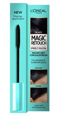 Juuksetušš L'oreal Paris Magic Retouch Precision 8 ml, Black цена и информация | Краска для волос | hansapost.ee