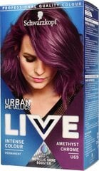 Краска для волос Schwarzkopf Live Urban Metallics, U69 Amethyst Chrome цена и информация | Краска для волос | hansapost.ee