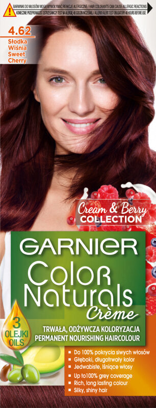 Kauapüsiv juuksevärv Garnier Color Naturals, Sweet Cherry цена и информация | Juuksevärvid | hansapost.ee