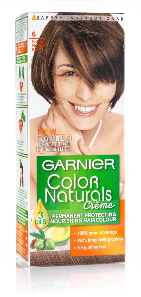 Kauapüsiv juuksevärv Garnier Color Naturals, Natural Medium Blond цена и информация | Juuksevärvid | hansapost.ee