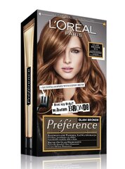 Kauapüsiv juuksevärv L'Oreal Paris Preference, 4 Brown To Light Brown цена и информация | Краска для волос | hansapost.ee