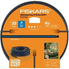 Поливочный шланг Fiskars Q3, 15 мм (5/8'') 25 м цена и информация | Оборудование для полива | hansapost.ee