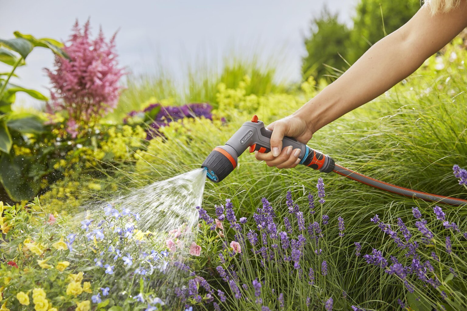 Kastmisotsik GARDENA ecoPulse hind ja info | Niisutussüsteemid, kastmisvoolikud ja kastekannud | hansapost.ee