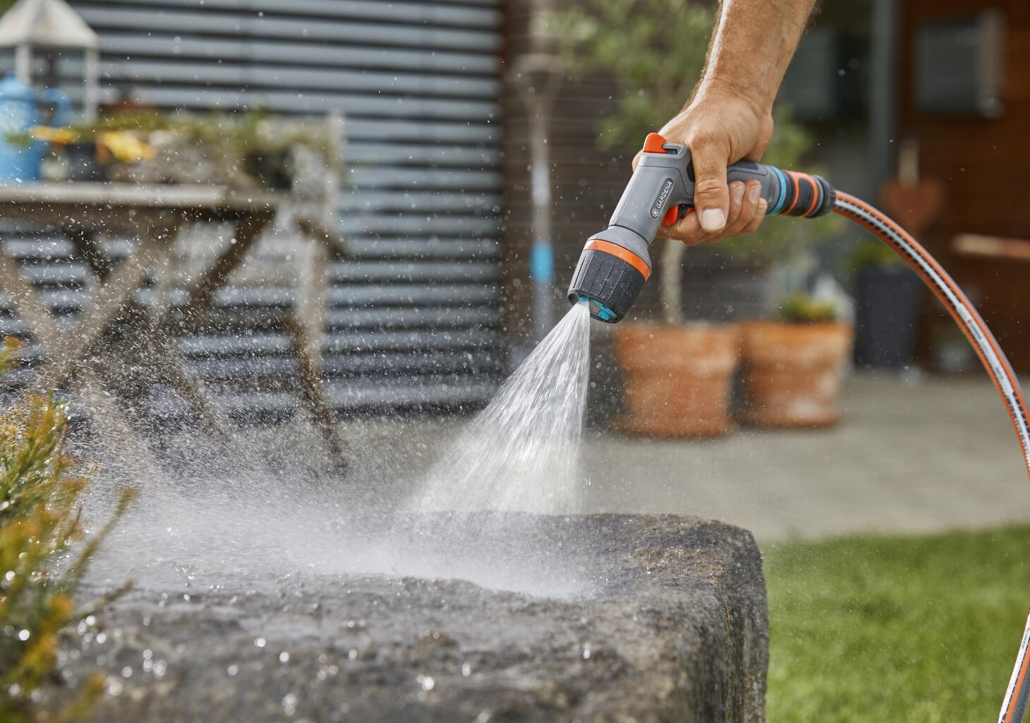 Kastmisotsik GARDENA ecoPulse hind ja info | Niisutussüsteemid, kastmisvoolikud ja kastekannud | hansapost.ee