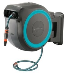 Настенная автоматическая катушка для шланга Gardena RollUp L цена и информация | Оборудование для полива | hansapost.ee
