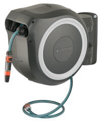 Настенная автоматическая катушка для шланга Gardena RollUp L цена и информация | Оборудование для полива | hansapost.ee