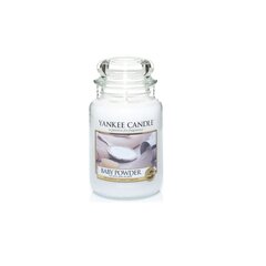 Yankee Candle '' Baby Powder'' большая 623г цена и информация | Yankee Candle Мебель и домашний интерьер | hansapost.ee