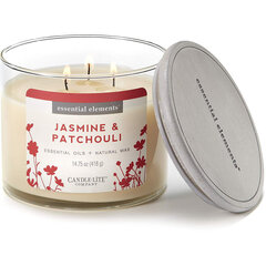 Candle-Lite ароматическая свеча с крышечкой Jasmine&Patchouli, 418 г цена и информация | Подсвечники, свечи | hansapost.ee