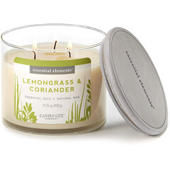Candle-Lite lõhnaküünal kaanega Lemongrass & Coriander, 418 g hind ja info | Candle-lite Mööbel ja sisustuskaubad | hansapost.ee