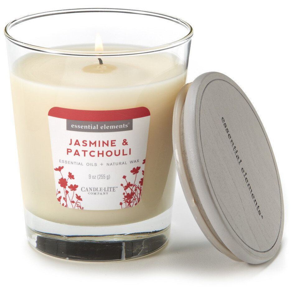 Lõhnaküünal kaanega Candle-Lite Jasmine & Patchouli, 255 g цена и информация | Küünlad, küünlajalad | hansapost.ee