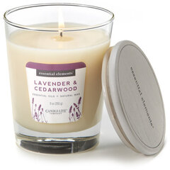 Candle-Lite ароматическая свеча с крышечкой Lavender & Cedarwood, 255 г. цена и информация | Подсвечники, свечи | hansapost.ee