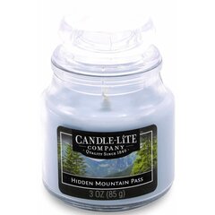 Candle-lite ароматическая свеча с крышкой Hidden Mountain Pass, 85 г цена и информация | Подсвечники, свечи | hansapost.ee
