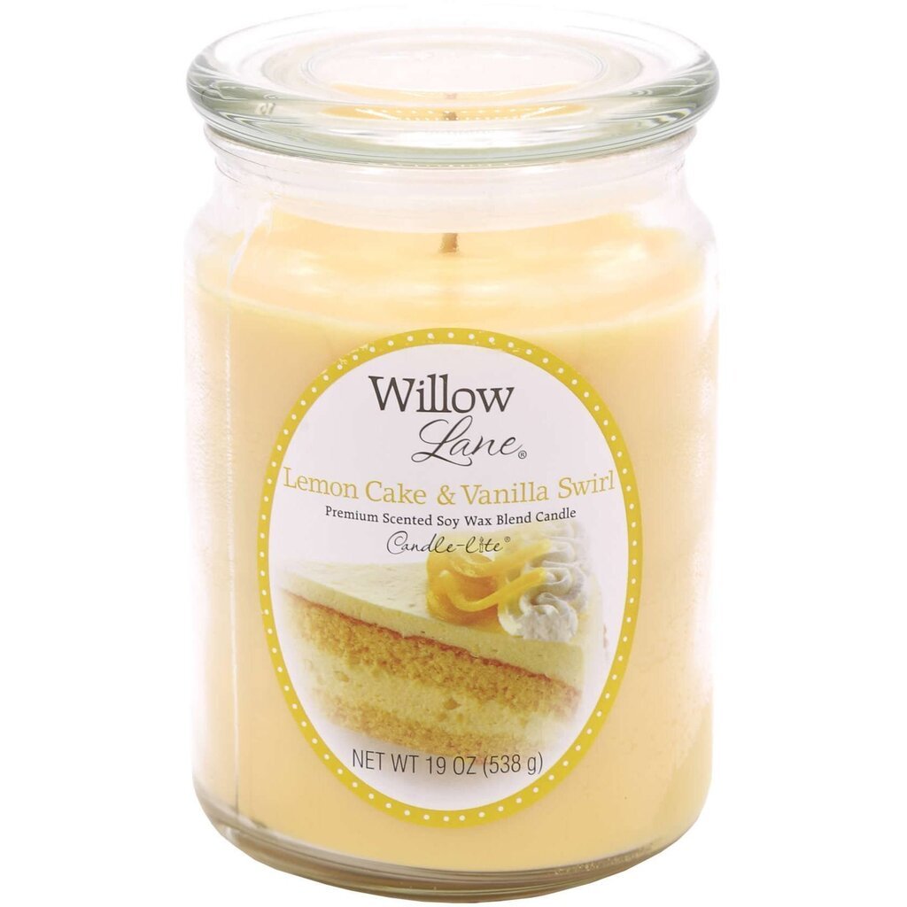 Candle-lite lõhnaküünal Willow Lemon Cake & Vanilla Swirl цена и информация | Küünlad, küünlajalad | hansapost.ee