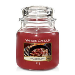 Yankee Candle Crisp Campfire Apples lõhnaküünal 411 g hind ja info | Küünlad, küünlajalad | hansapost.ee