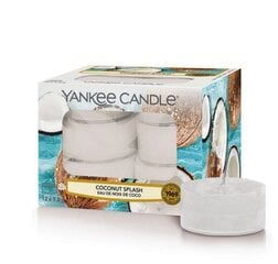 Lõhnavad teeküünlad Yankee Candle Coconut Splash 12 tk., 9.8 g hind ja info | Küünlad, küünlajalad | hansapost.ee