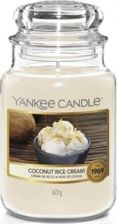 Lõhnaküünal Yankee Candle Yankee Candle Coconut Rice Cream 623g цена и информация | Küünlad, küünlajalad | hansapost.ee